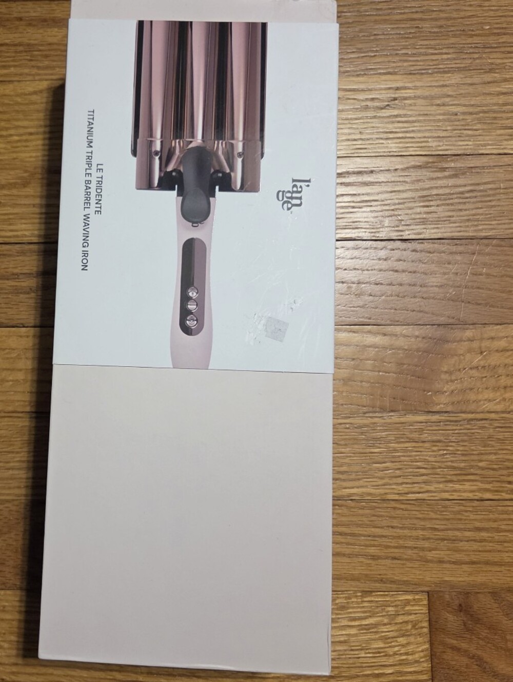 Lange Rose Gold Triple Barrel Waving Iron Tested Works In Box
